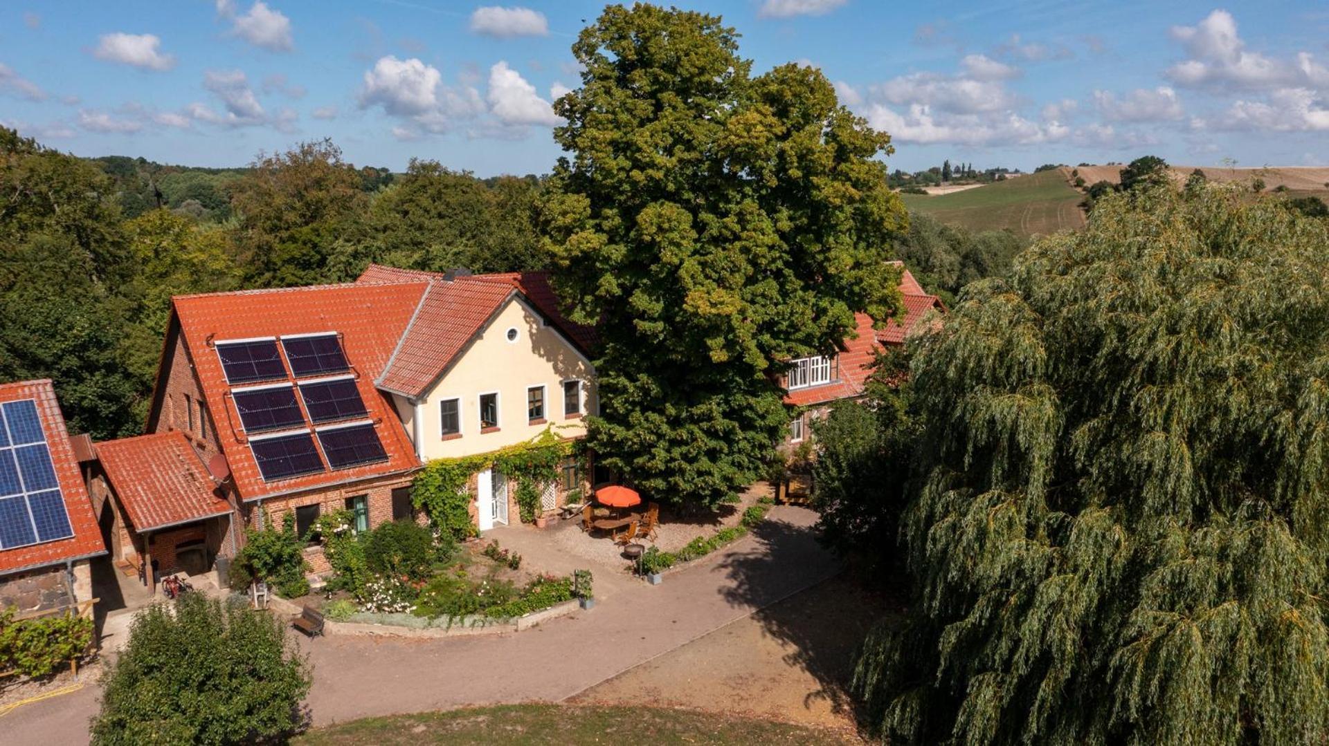 Apartmán Landurlaub Auf Dem Mellenhof Funkenhagen Exteriér fotografie
